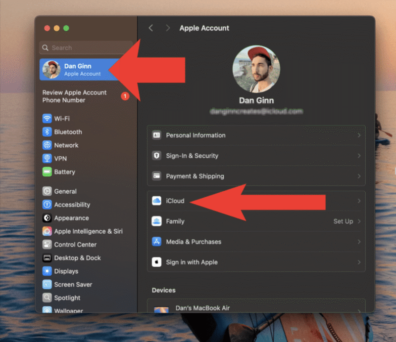 macos icloud
