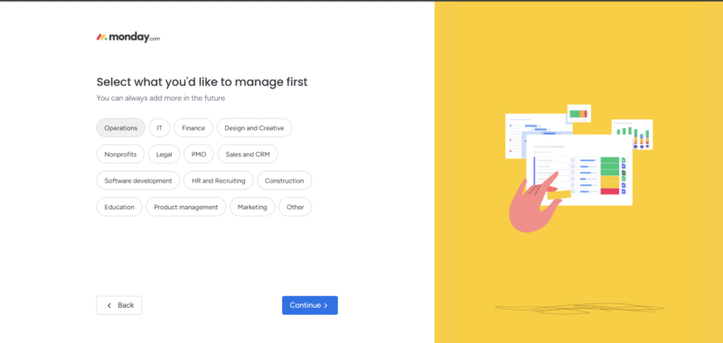 monday.com preferences