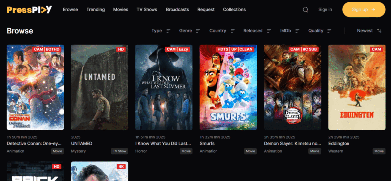 pressplay-homepage pressplay homepage