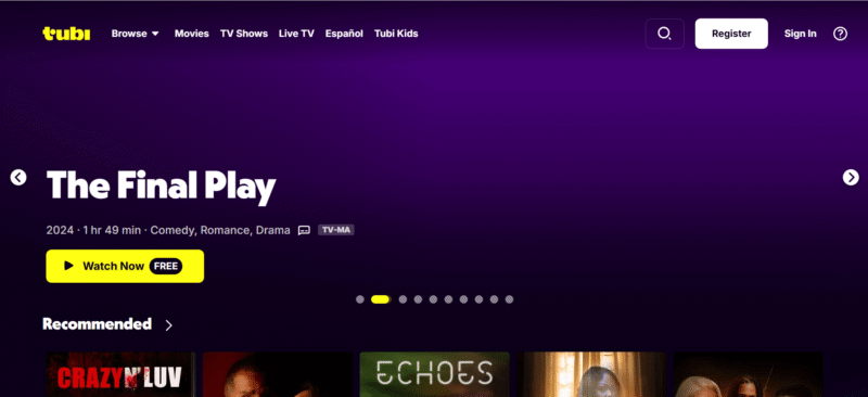 tubi-homepage tubi homepage