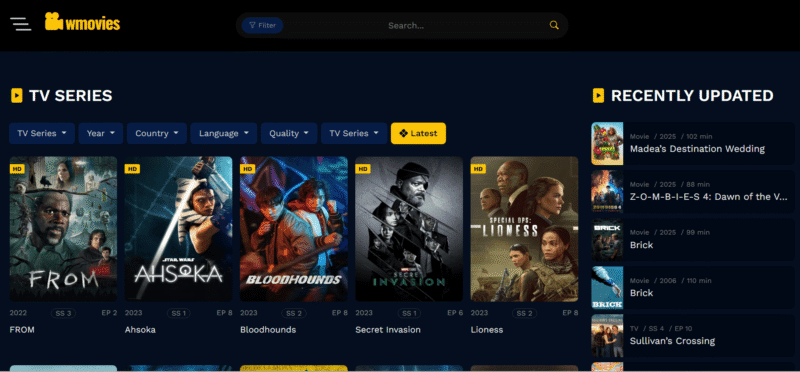 wmovies-homepage wmovies homepage