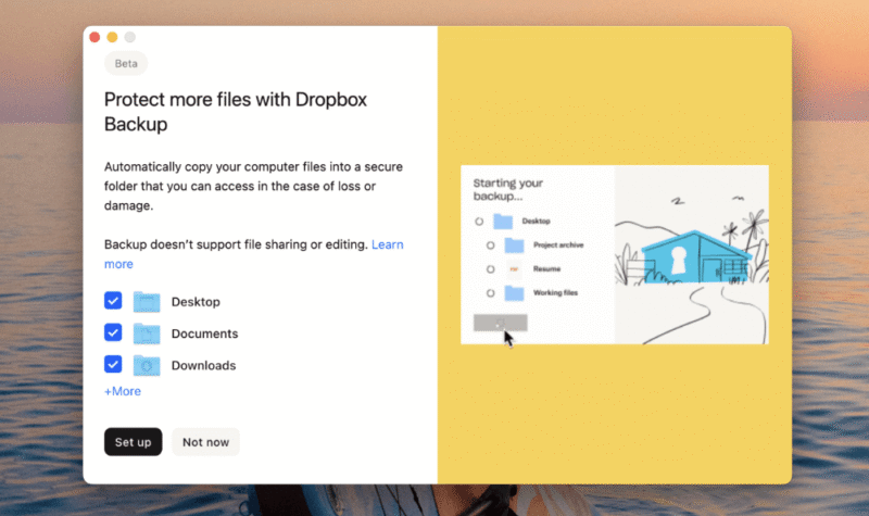 Dropbox-backup-process dropbox backup process