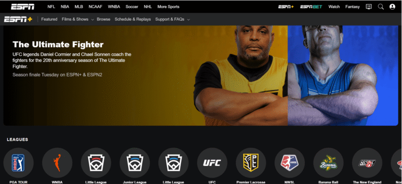 espn+ homepage espn+ homepage
