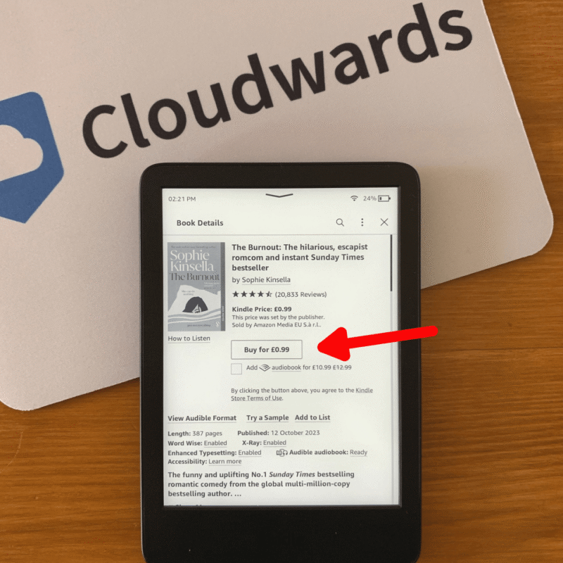 how to use kindle purchase book