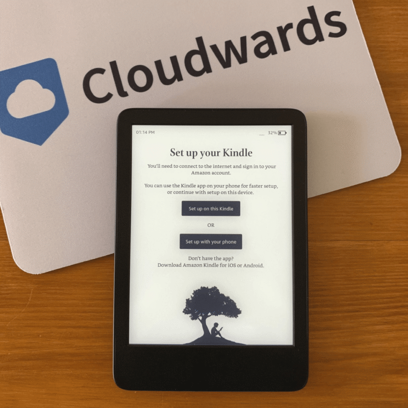 how to use kindle set up device app