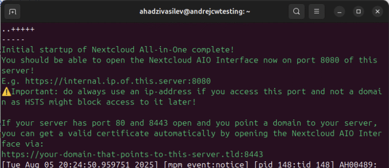 linux selfhosted 2