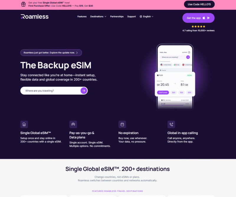 roamless esim