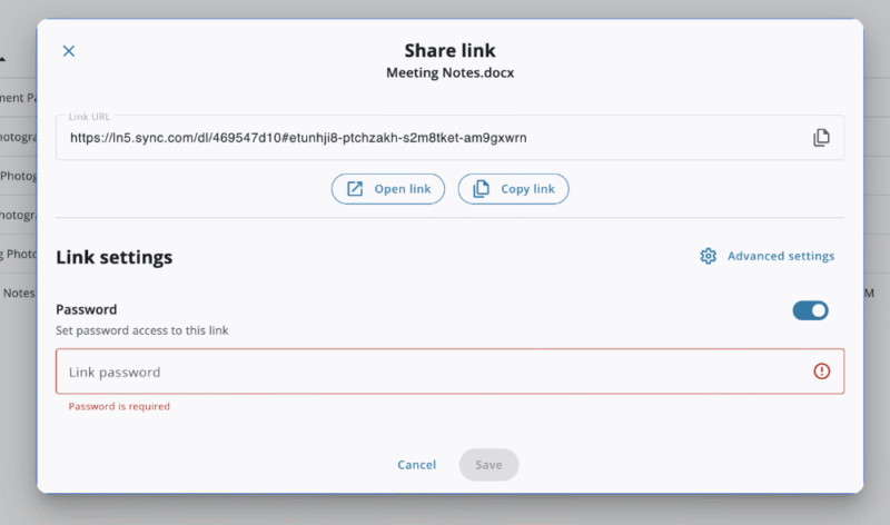 sync security