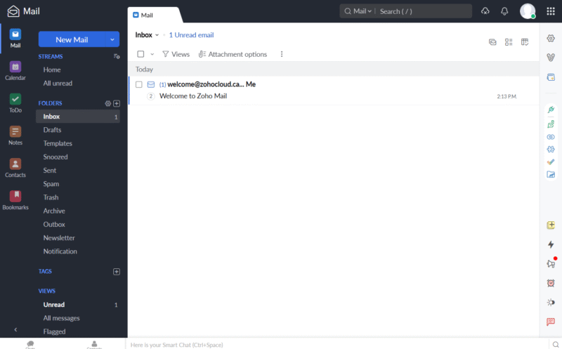 zoho mail