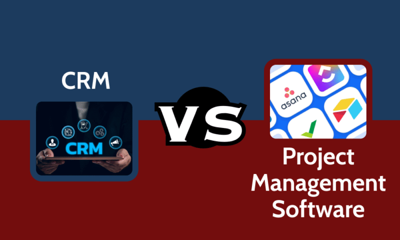 CRM vs Project Management Software