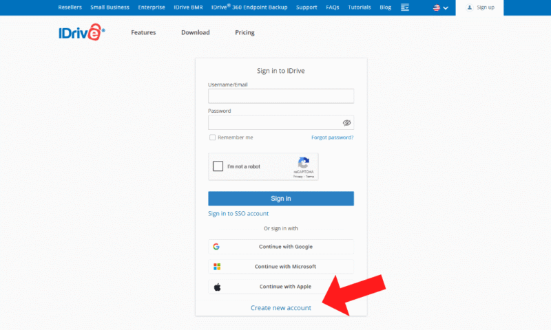 backup twitter idrive account