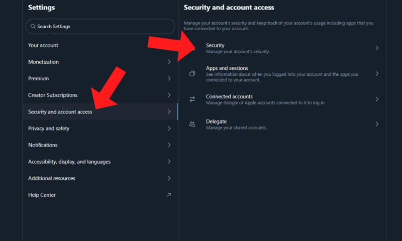 backup twitter security