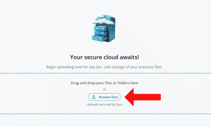 encrypt cloud sync upload