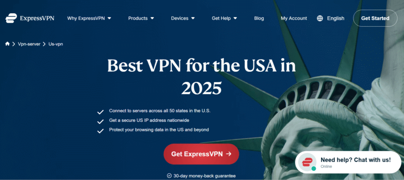 expressvpn us homepage