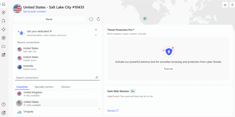 nordvpn connect