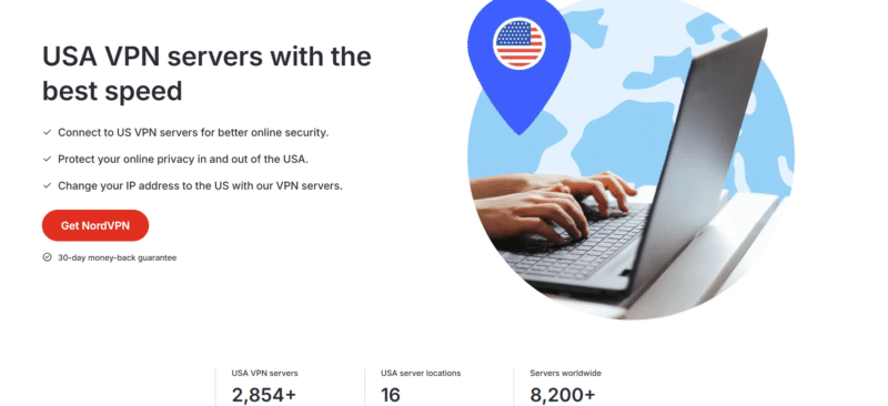 nordvpn us homepage