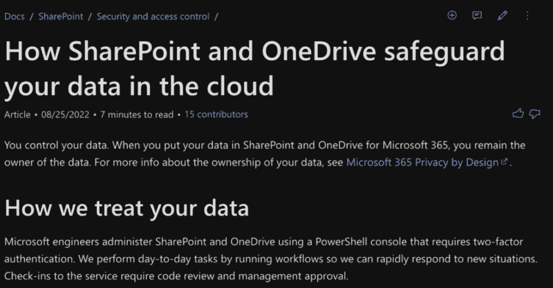 sharepoint security