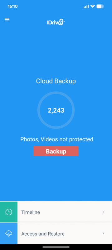 Idrive-mobile-app Idrive mobile app