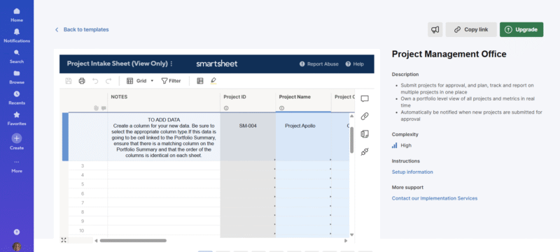 Smartsheet-PortfolioManagement Smartsheet PortfolioManagement
