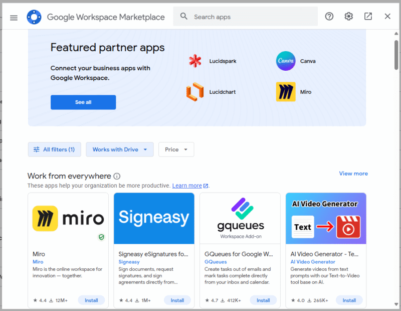 google-drive-add-ons google drive add ons