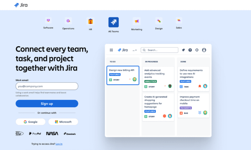 jira project management software