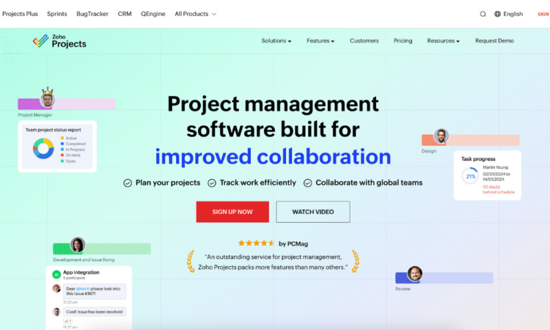 zoho projects