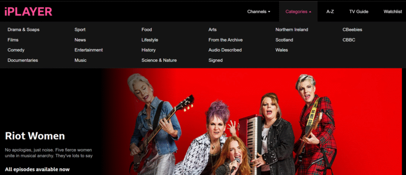 bbc iplayer homepage bbc iplayer homepage