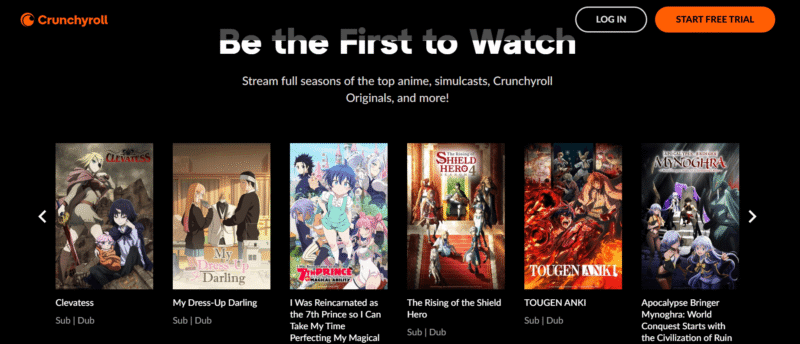 crunchyroll-homepage crunchyroll homepage