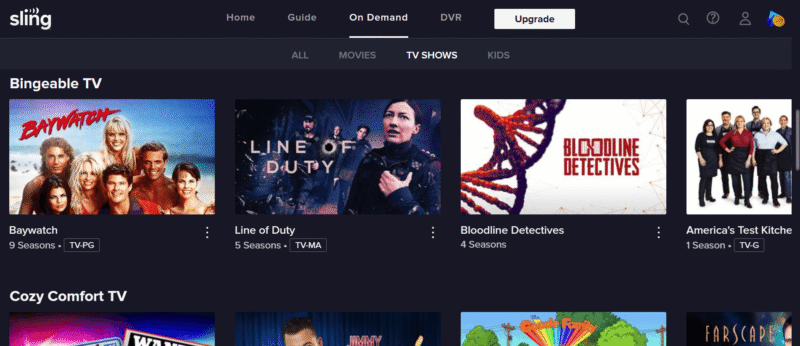 sling-freestream sling freestream