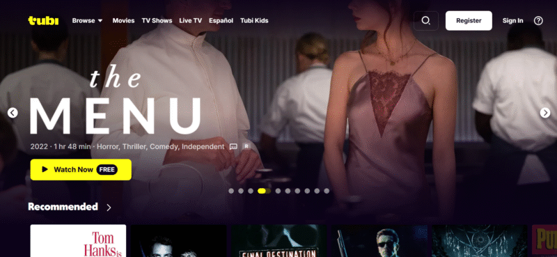 tubitv homepage tubitv homepage