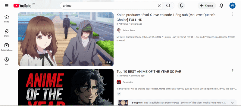 youtube-homepage youtube homepage