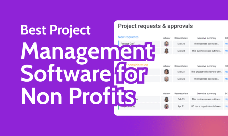Best Project Management Software for Non Profits