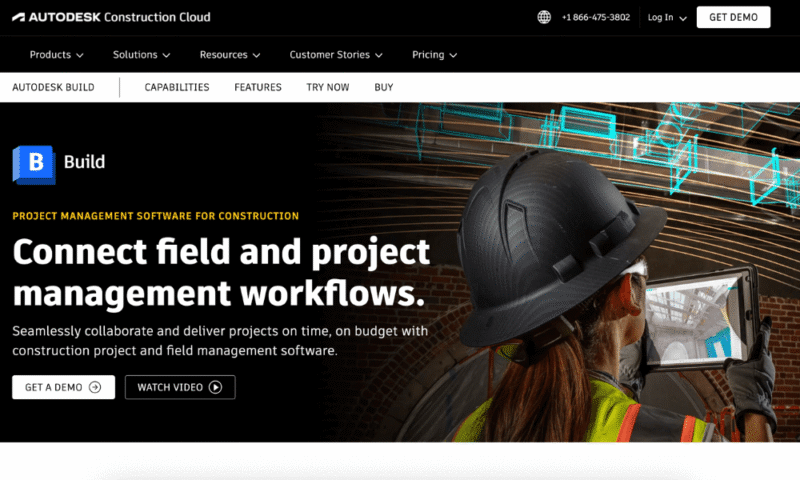autodesk build construction management software