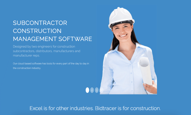 bidtracer subcontractor management software