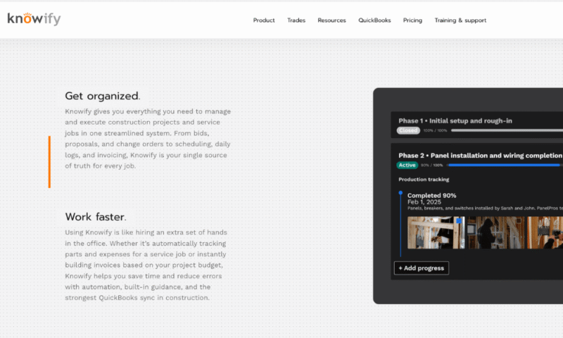 knowify subcontractor software