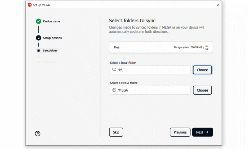 mega-review-sync-folder mega review sync folder
