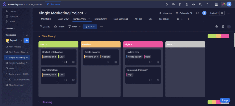monday.com PersonalUse