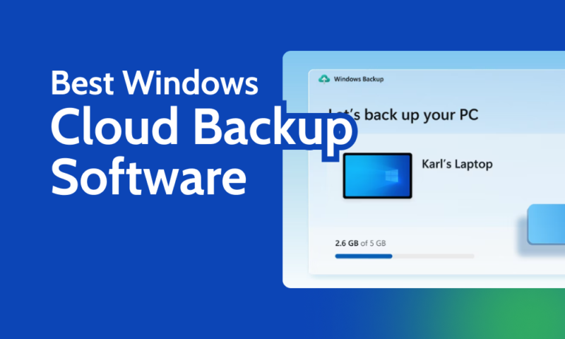 Best Windows Cloud Backup Software