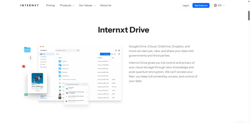 internxt drive