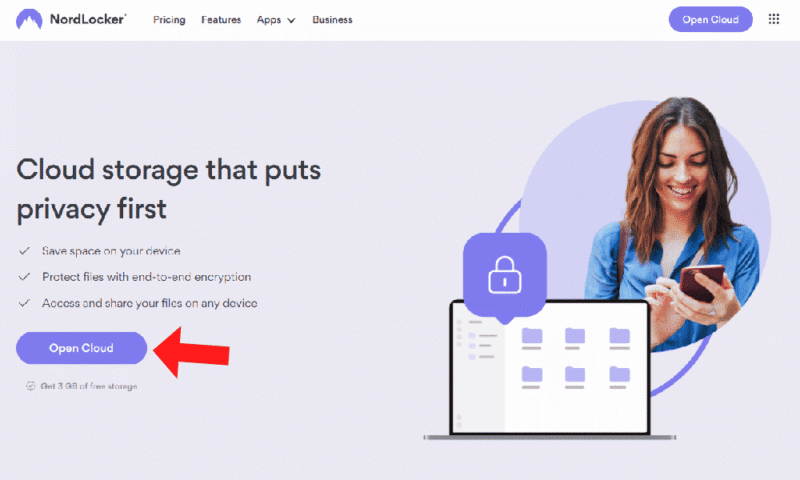 nordlocker open cloud