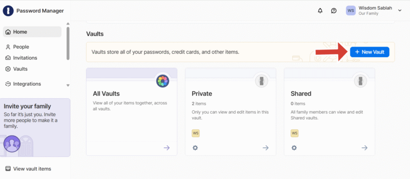 1password web app