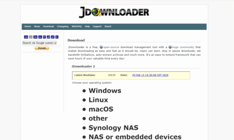 mega transfer jdownloader