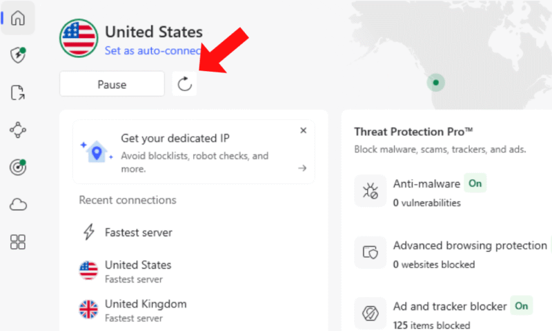 mega transfer server refresh