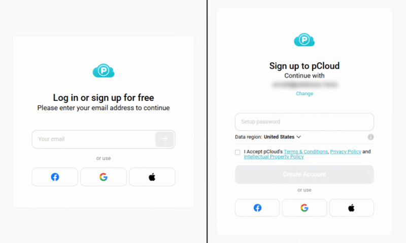 music backup account