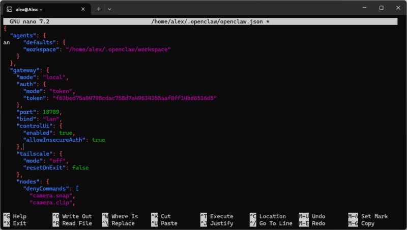 openclaw connection prep step 2