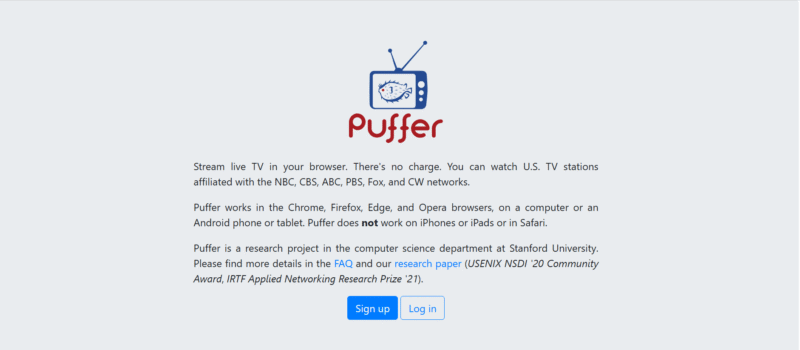 puffer homepage