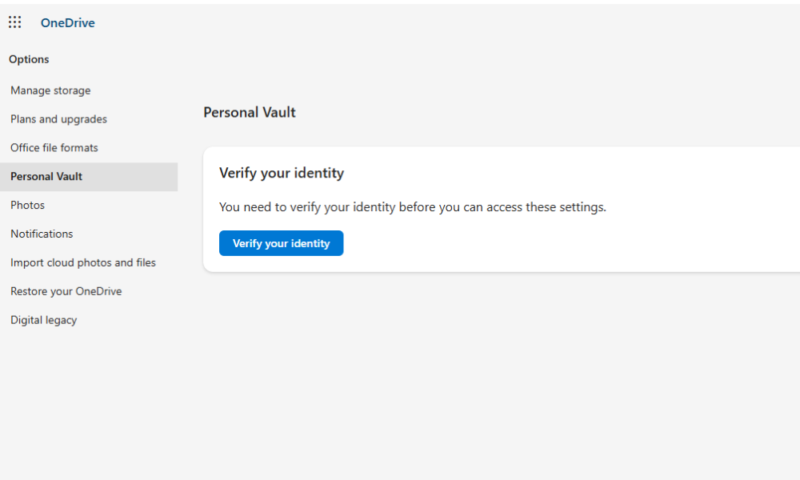 windows onedrive security