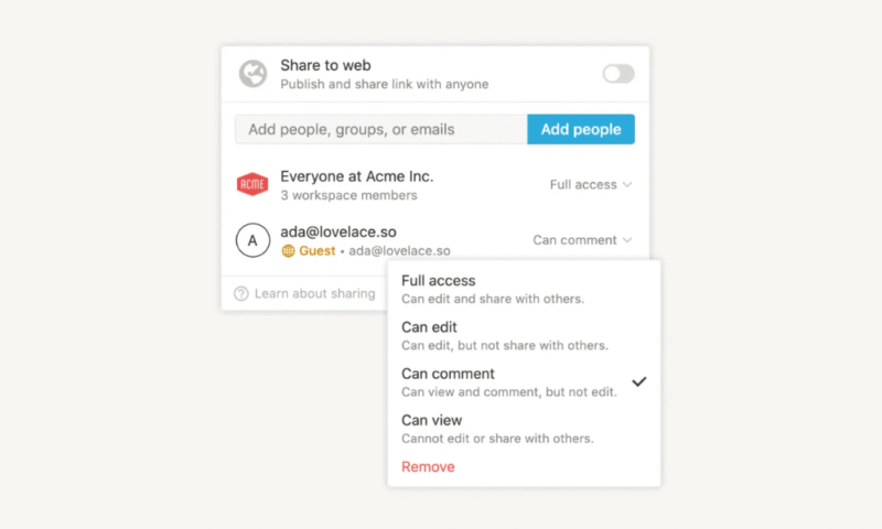 notion collaboration