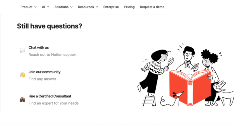 notion customer support