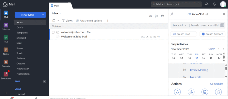 zoho mail